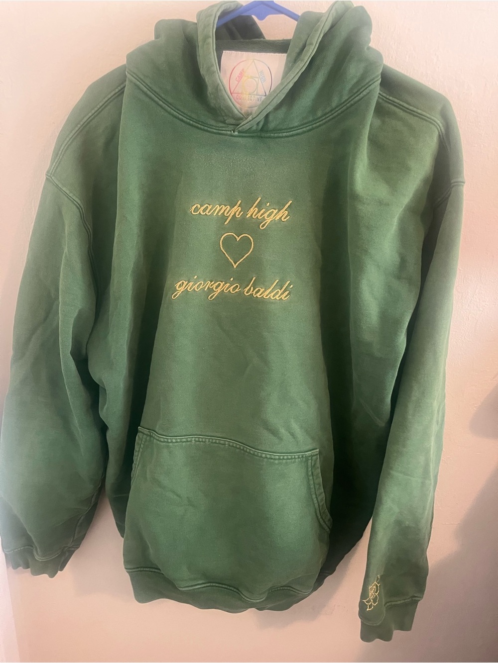 Camp High Green Hoodie